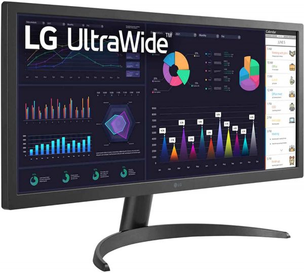 Monitor LG 26WQ500, 26.5, 2560 X 1080,Negro - 26WQ500-B - Image 2