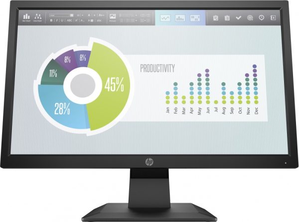 Monitor HP p204v, 19.5,, 50/60 hz, 1600x 900 - 5RD66AA