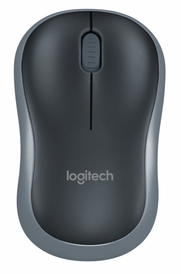 MOUSE LOGITECH ÓPTICO M185, INALÁMBRICO, USB, NEGRO - 910-002225