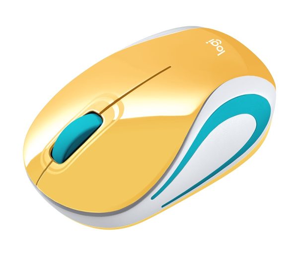 Mouse LOGITECH MINI Mouse M187, Amarillo, USB 910-005365 - 910-005365 - Image 5