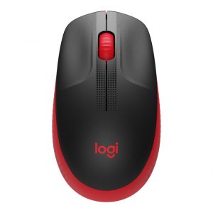 MOUSE LOGITECH M190 ROJO INALAMBRICO RECEPTOR USB PC MAC CHROME LINUX 910 005904 - 910-005904