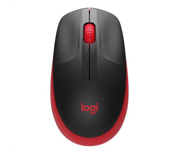 MOUSE LOGITECH M190 ROJO INALAMBRICO RECEPTOR USB PC MAC CHROME LINUX 910 005904 - 910-005904