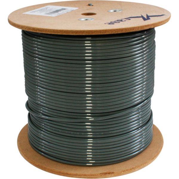 X-Case Bobina de Cable Cat6 UTP 4 Pares, 305 Metros, Negro - ACCCABLE21DOFO