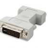 Adaptador DVI a VGA MANHATTAN, DVI-I, HD15 FM, Macho/hembra, Gris 328883 - 328883