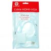 CONVERTIDOR HDMI/VGA NACEB TECHNOLOGY MACHO/HEMBRA COLOR BLANCO - NA-235 - Image 2