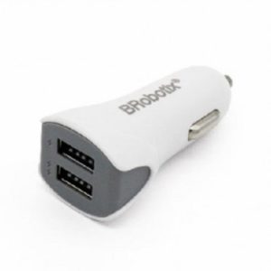 CARGADOR USB DUAL AUTO CC-306 5V3.1A BCO - 963233