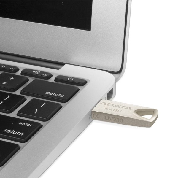 MEMORIA USB ADATA AV210, PLATEADA, 64 GB, USB 3.2, 100 MB/s, 40 MB/s - AUV210-64G-RGD - Image 4