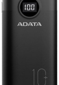 Batería Portátil para Celular de 10,000 mAh Negro Adata AP10000BK - AP10000QCD-DGT-CBK