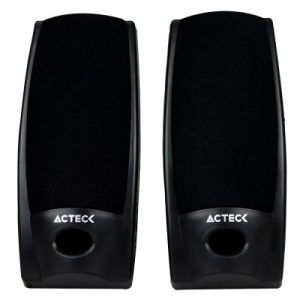 Bocinas Acteck AX-2500 - Alámbricas - 3.5mm - 1.5 Mts - Negro - AUBO-014