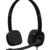 Diadema LOGITECH H151, PC/Juegos, Diadema, Negro, Alámbrico, 3.5 mm (1/8) 981-000587 - 981-000587