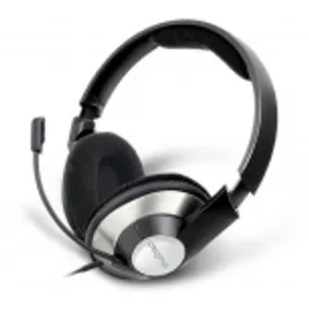 Creative Labs Audífonos con Micrófono ChatMax HS-620, Alámbrico, 2.5 Metros, 3.5mm, Negro/Plata - 51EF0390AA001