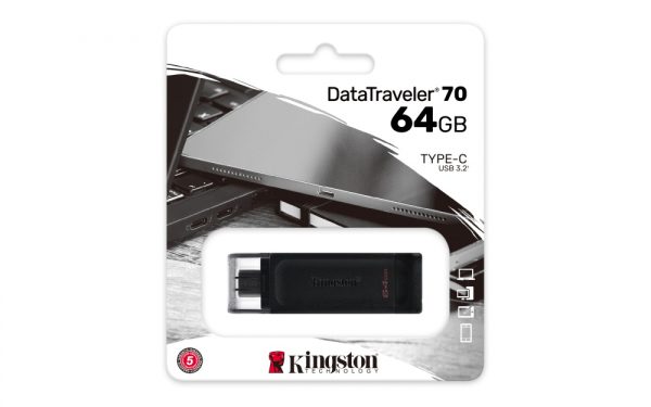 Memoria USB Kingston Technology DT70/64GB, 64 GB, USB - DT70/64GB - Image 4