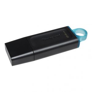 Memoria USB Kingston Technology DTX/64GB , Negro/Azul 64GB 3.2 - DTX/64GB