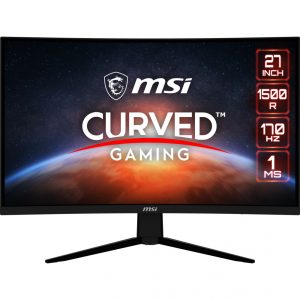 MONITOR MSI G273CQ 27 PULGADAS QHD, 2560X1440, 165HZ CURVO - G273CQ