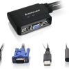 SWITCH KVM IOGEAR USB, VGA, AUDIO - GCS22U