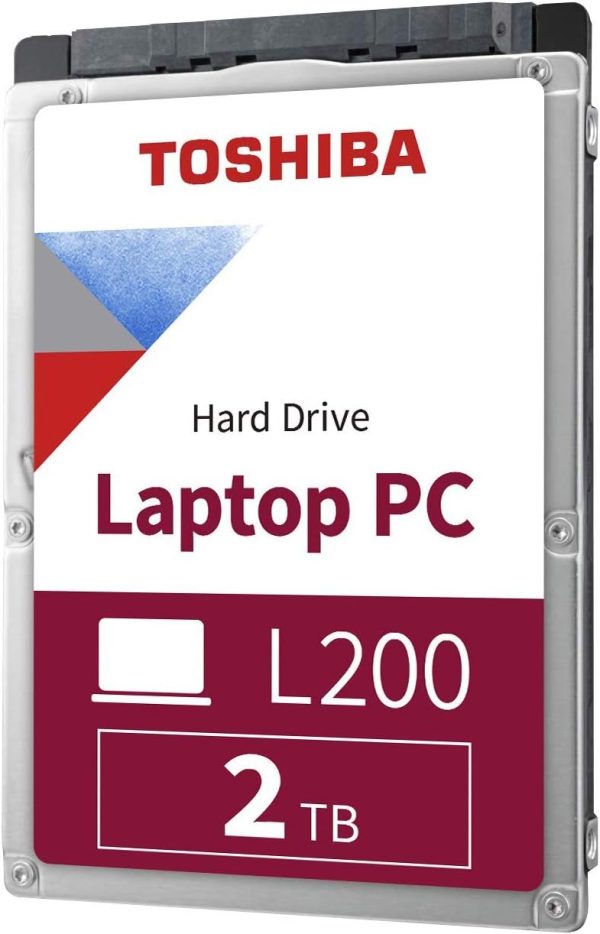 DISCO DURO INTERNO TOSHIBA L200 2.5", 2TB, SATAIII, 6 GBIT/S, 5400RPM, 128MB CACHÉ - HDWL120