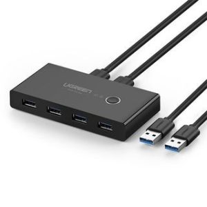 HUB USB 3,0 UGREEN SWITCH BOX 30768, NEGRO - 30768