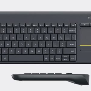 TECLADO LOGITECH K400 PLUS MEDIA INALAMBRICO CON TOUCHPAD INTEGRADO - K400 PLUS