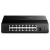TP-LINK NP TL-SF1016DS Switch de 16 Puertos Fast Ethernet, 16 Puertos RJ45 de 10/100M, Cubierta de acero de 13 pulgadas. Soporte para rack - TL-SF1016DS - Image 4