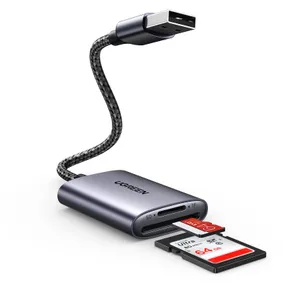 LECTOR DE TARJETA UGREEN USB 3.0 A SD/TF BLACK - 40752