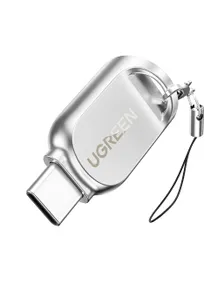 LECTOR DE TARJETA UGREEN USB-C/TF/SDCON CABLE USB - 50706