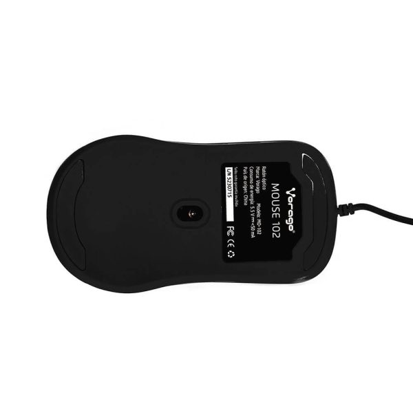 MOUSE VORAGO MO-102 ALAMBRICO NEGRO - MO-102 - Image 3