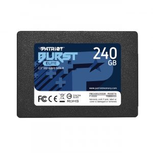 Patriot Burst Elite SATA 3 240GB SSD 2.5" Solid State Drive - PBE240GS25SS