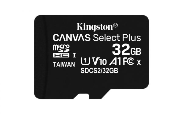 MICRO SD Kingston Technology MEMKGT9785, 32 GB, Negro - SDCS2/32GB