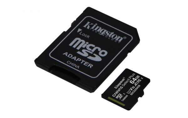 MICRO SD Kingston Technology MEMKGN1890, 64 GB, Negro - SDCS2/64GB - Image 4