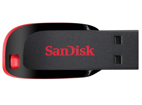 Memoria Usb Sandisk Cruzer Blade 32gb, 2.0, Factor De Forma Sin Tapa, Color Negro/rojo - SDCZ50-032G-B35 - Image 2