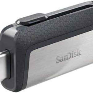 Memoria USB SanDisk Ultra Dual Drive, 64GB, USB C 3.0, Plata - SDDDC2-064G-G46