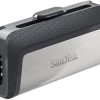 Memoria USB SanDisk Ultra Dual Drive, 64GB, USB C 3.0, Plata - SDDDC2-064G-G46 - Image 3