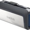 Memoria USB SanDisk Ultra Dual Drive, 64GB, USB C 3.0, Plata - SDDDC2-064G-G46 - Image 4