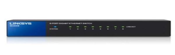 SWITCH LINKSYS LGS108P  ESCRITORIO 8 PUERTOS GIGABIT METALICO NO ADMINISTRABLE - SE3008 - Image 2