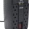 Regulador VICA T-1, 8, Negro, Hogar y Oficina, 750 VA, 400 W - T-1 - Image 3