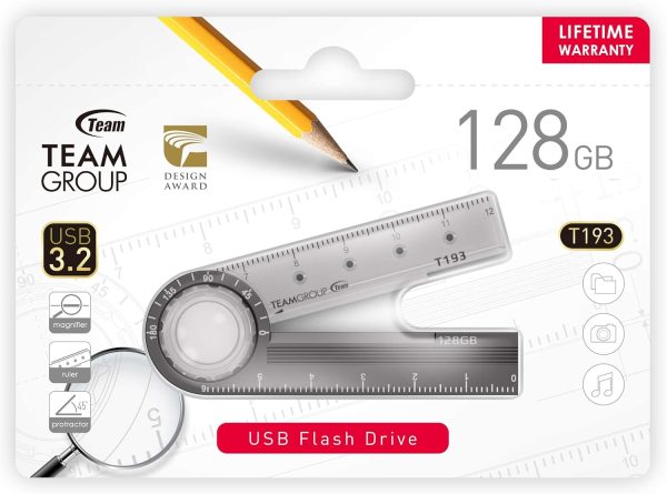 TEAM GROUP 128GB T193 PAPELERÍA UFD VELOCIDAD HASTA 90MB / S - TT193128GF01 - Image 6