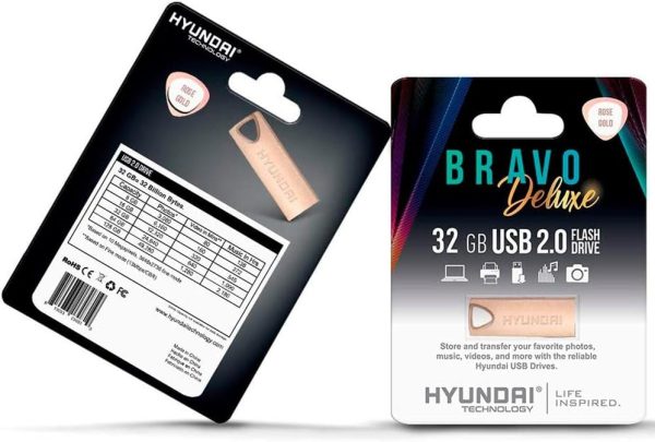 Memoria USB HYUNDAI U2BK/32GARG, ROSA, 32 GB, USB, 2.0 - U2BK/32GARG - Image 4
