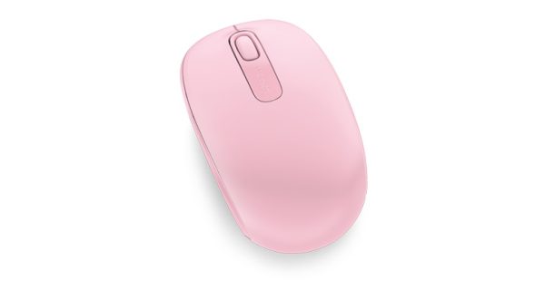 Mouse MICROSOFT Wireless Mobile Mouse 1850 Inalambrico, Rosa, 2 botones, RF Wireless+USB - U7Z-00028 - Image 4