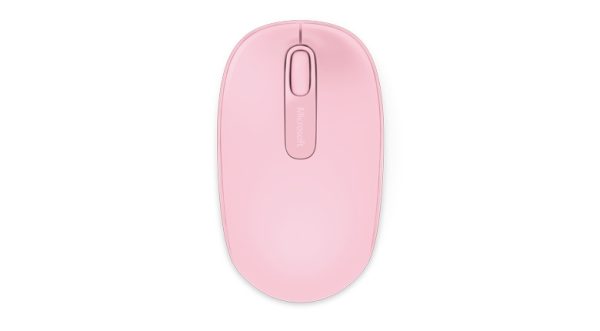 Mouse MICROSOFT Wireless Mobile Mouse 1850 Inalambrico, Rosa, 2 botones, RF Wireless+USB - U7Z-00028 - Image 2
