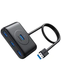 UGREEN Hub USB 3.0 4 Puertos 5Gbps con Cable de 1 Metro, para PC - 20291