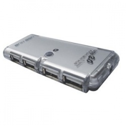 X-MEDAI HUB 4 PUERTOS USB 2.0 - XM-UH2004