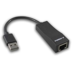 X-MEDIA XM-UE2000 USB 2.0 10/100Mbps Fast Ethernet LAN Network Adapter, PC & Mac - XM-UE2000